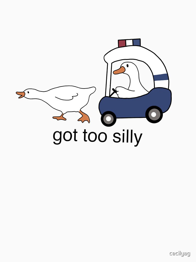 Got too Silly by Bright Start Prints