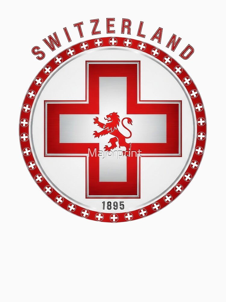 Switzerland Soccer 1895 by Majorprint