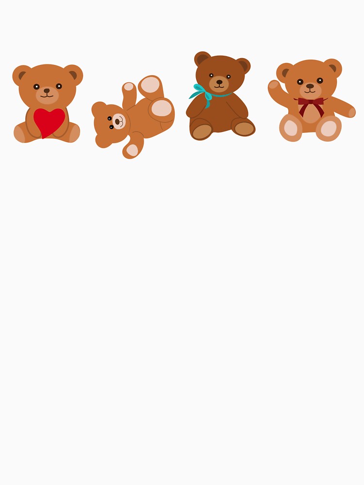 Cute Teddy Bear Squad by Laanas55