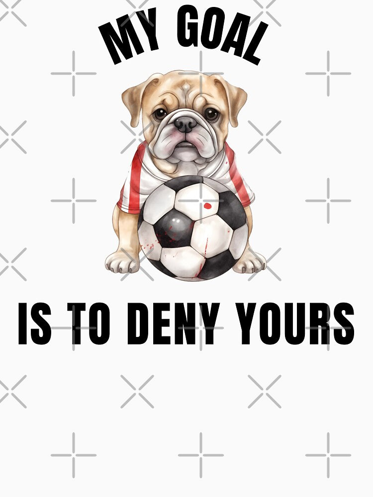 Soccer Dog Bulldog America 250 Soccer Mom English Football Puppy Lover by DogLover332