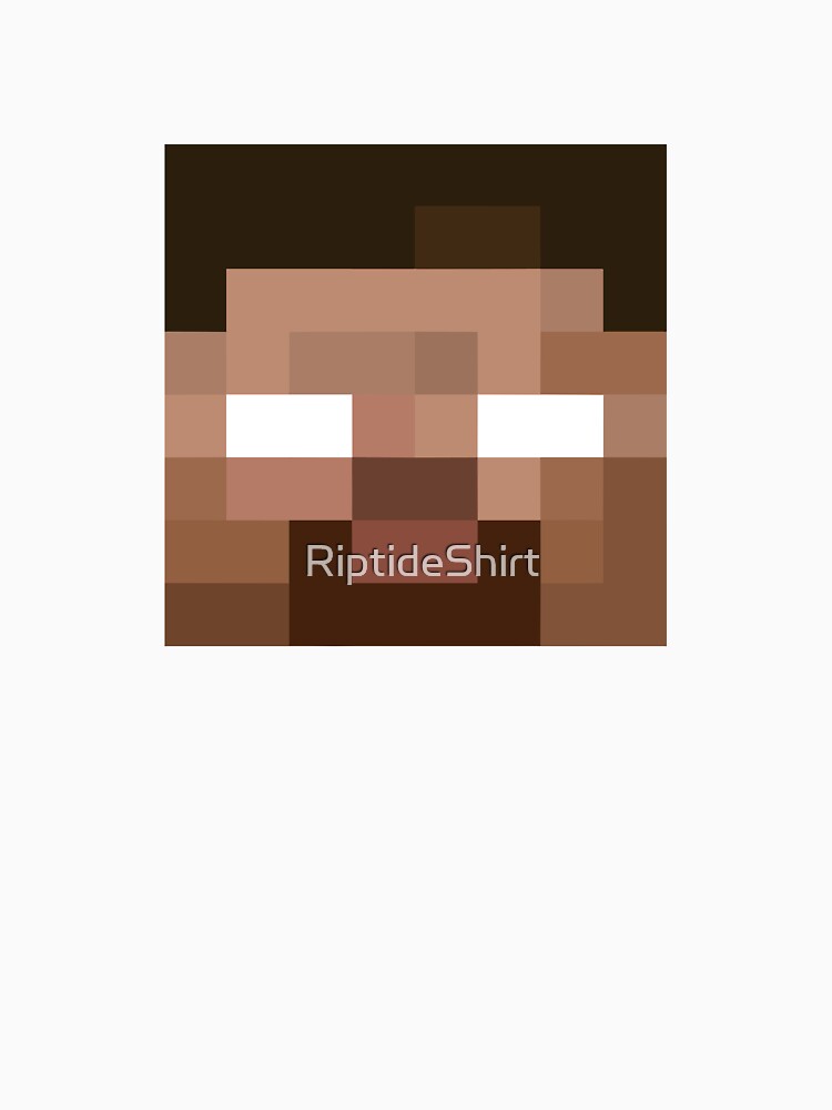 Minecraft Herobrine Funny Texture by RiptideShirt