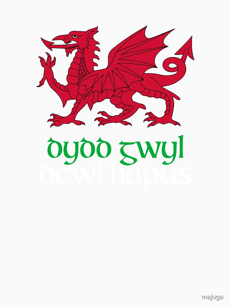 Dragon of Wales Flag Welsh Cymru Flags Medieval Welsh Rugby by majuga