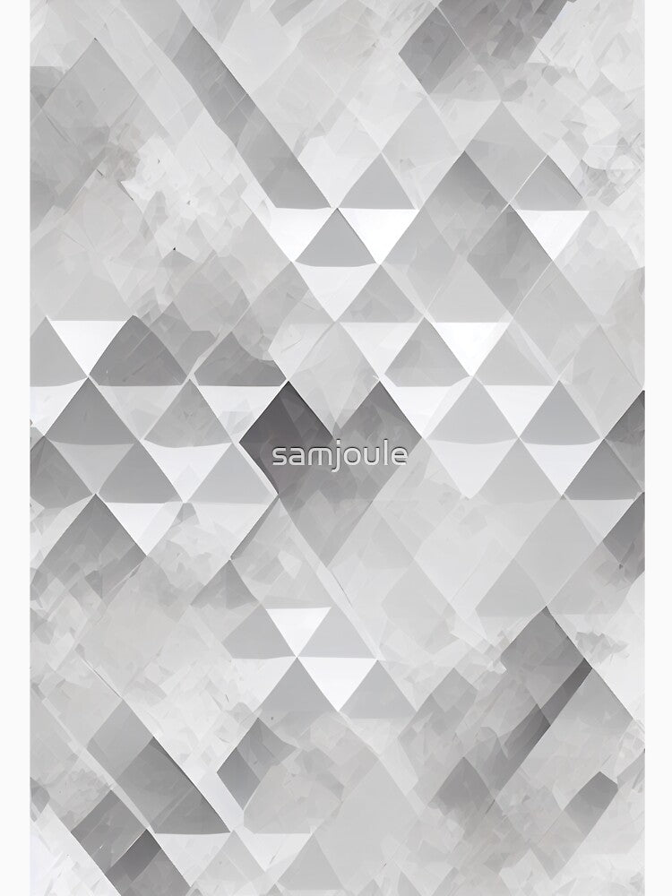 White and Gray Diamonds by samjoule
