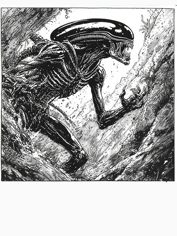 Xenomorph Comic by Jcat7