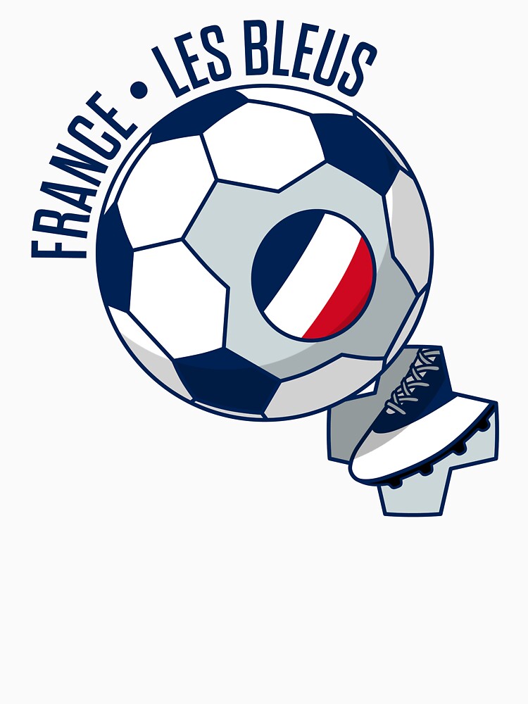 Les Bleus - France - French Flag Soccer / Football Fan by ClickForMore