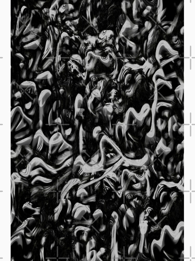 Beautiful Cushions/ Pattern Black Darkness by ozcushionstoo