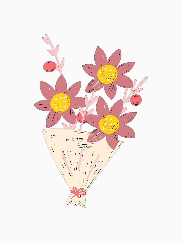Cute Flower Bouquet Crayon by MinezJi15