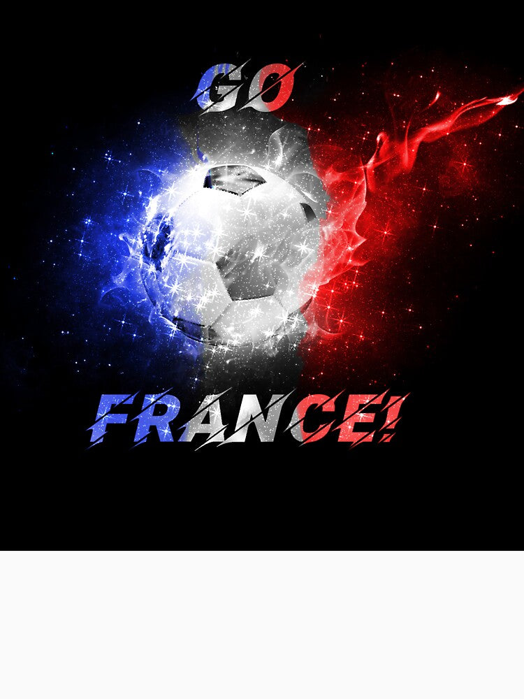 Football Soccer Fire Ball France Flag French Euro by Jolly-Yosei