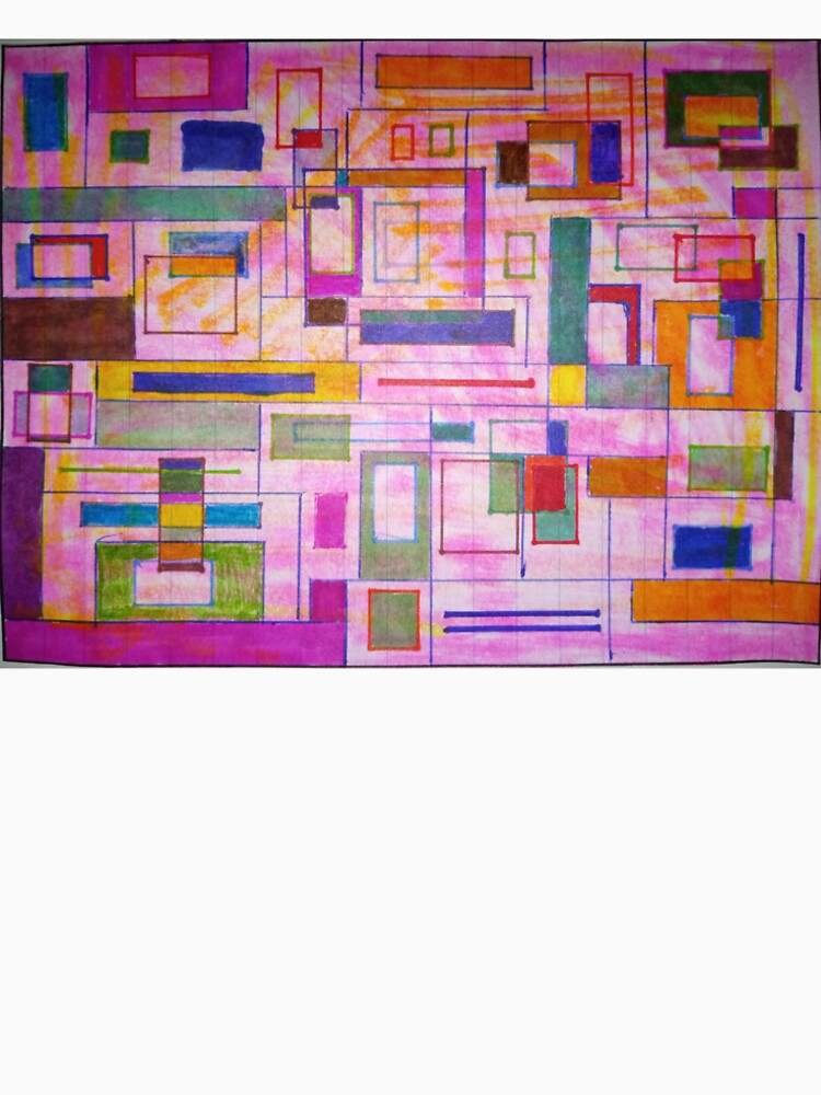 Square based abstract art by Joe Mogel