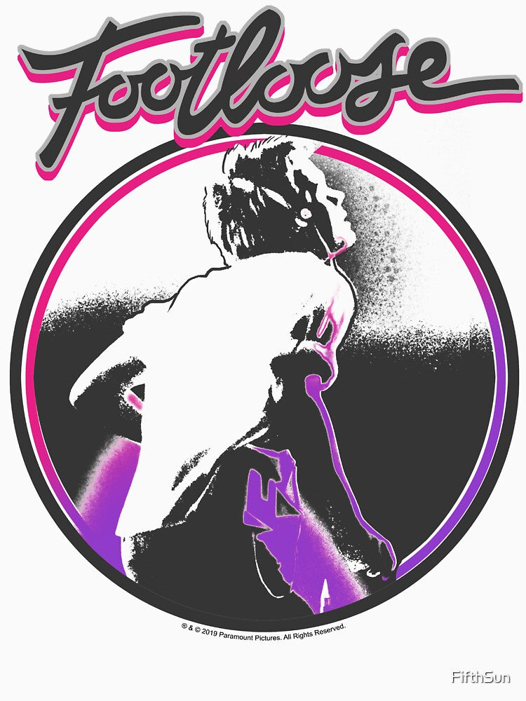 Footloose Ren McCormack Circle Portrait Title Logo by FifthSun