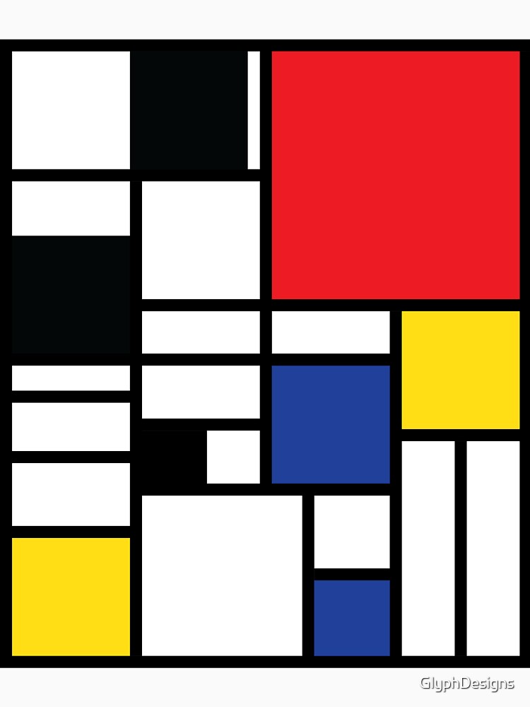 De Stijl #1 by GlyphDesigns