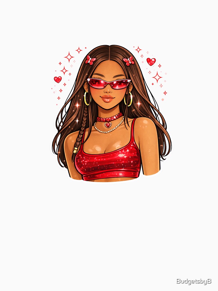 y2k pop girlie red by BudgetsbyB