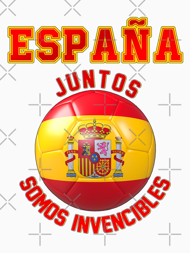 Spain fan slogan for football, spanish supporters ES by superpixus