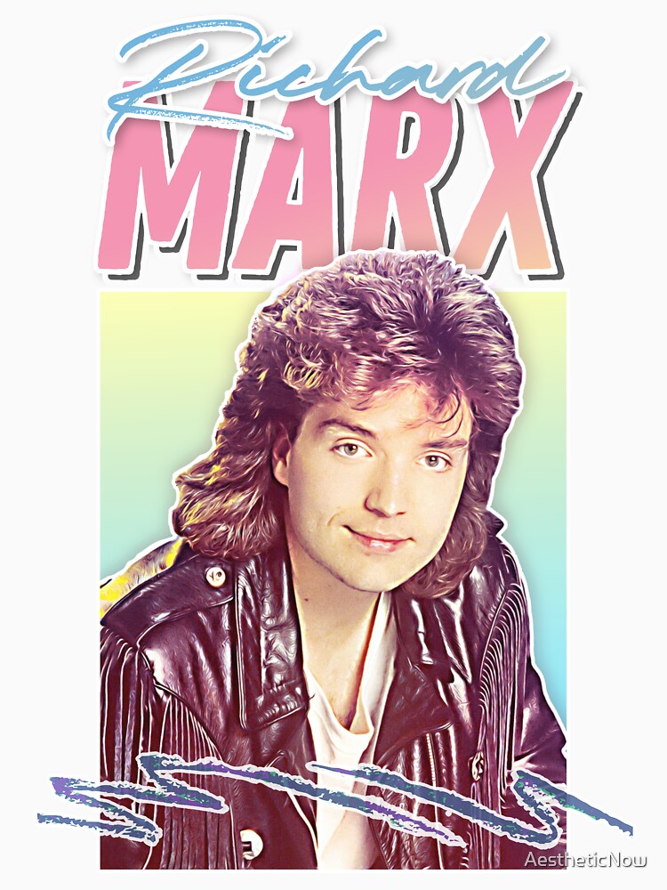 Richard Marx \ 80s Retro / Pop Music Fan Design by AestheticNow