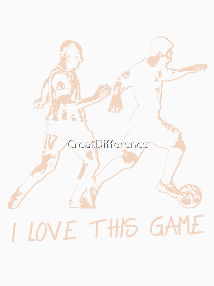 Football Saying I Love This Game Barcelona Legend by CreatDifference