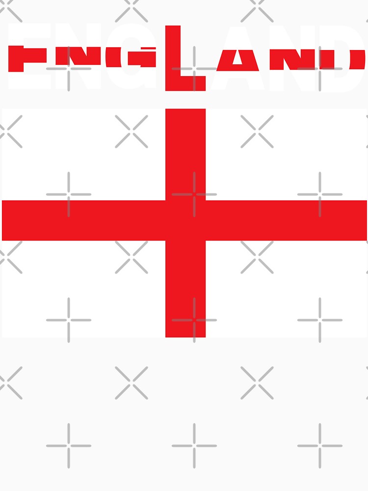 England Flag Football Fan Design | St George Cross Soccer Supporter by Karim-Karem