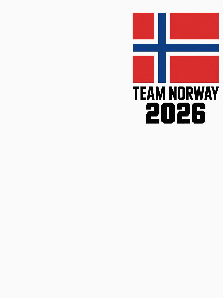 Team Norway 2026  Soccer Fan T-Shirt V13 by DBWStudios