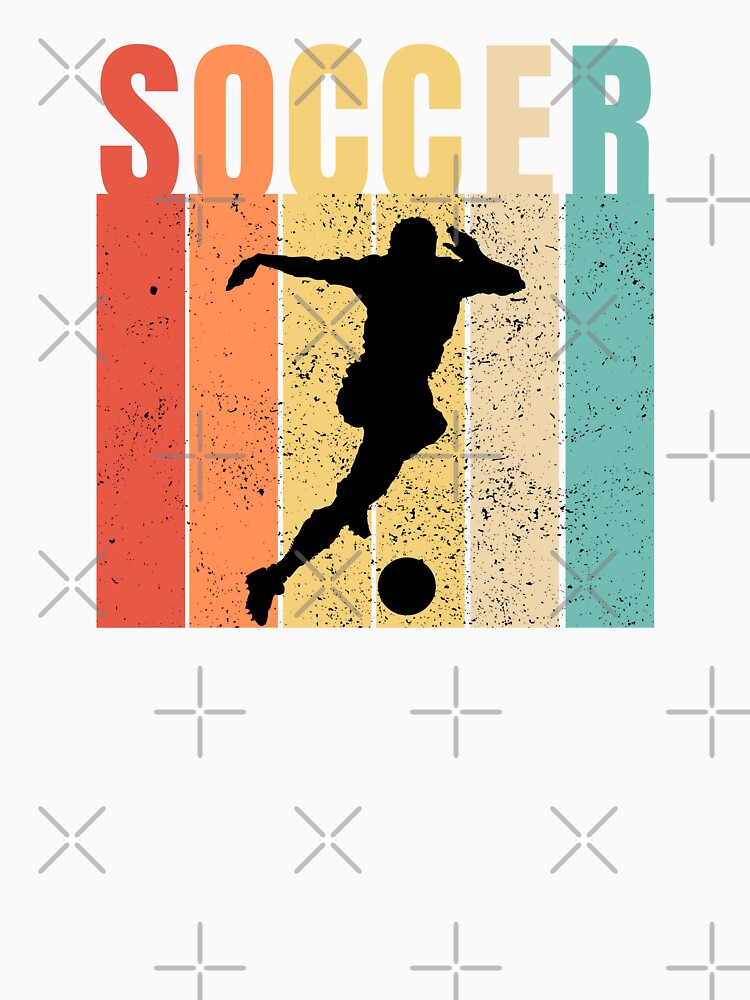 Retro Soccer, Vintage Soccer by LaughingHorseCo