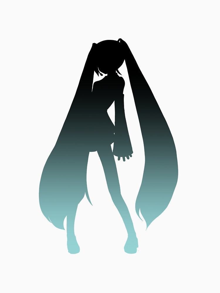 Hatsune Miku V2 Shadow Art by VocaloidTrash