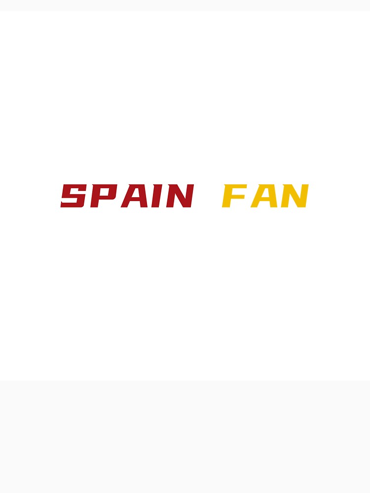 SPAIN FAN – Spanish Flag Colors Fan Tee | Uncle Jichuan by Uncle-Jichuan