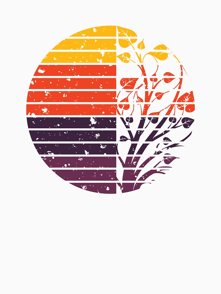 Retro Nature - Sunset colors - Vintage by NotUrAverageART