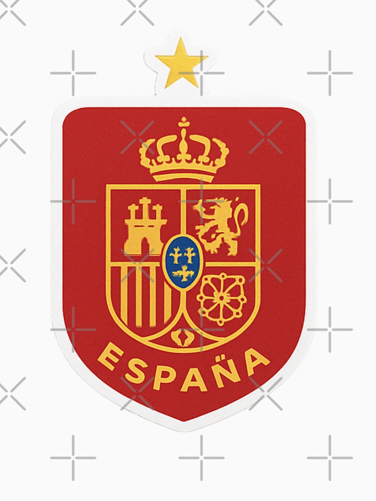 España Foot Logo Stickers by rissershop