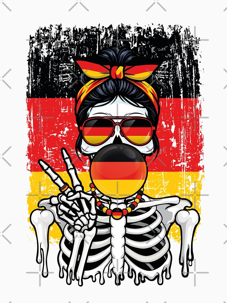 Germany-Inspired Graphic Tee for Everyday Style by Colorful Designs