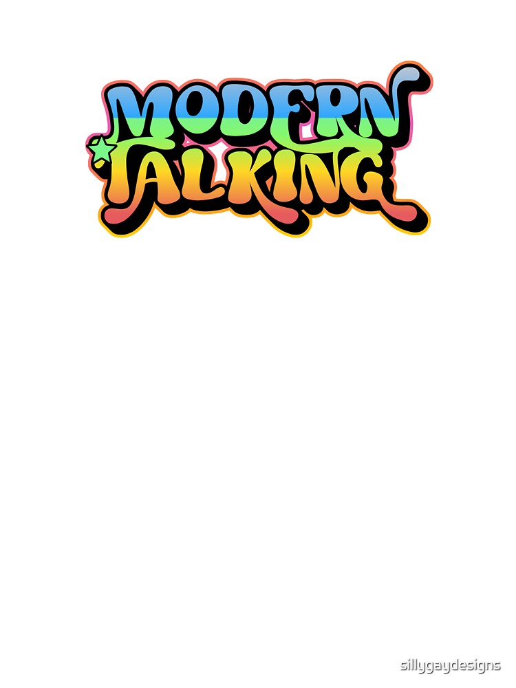 Modern Talking retro by sillygaydesigns