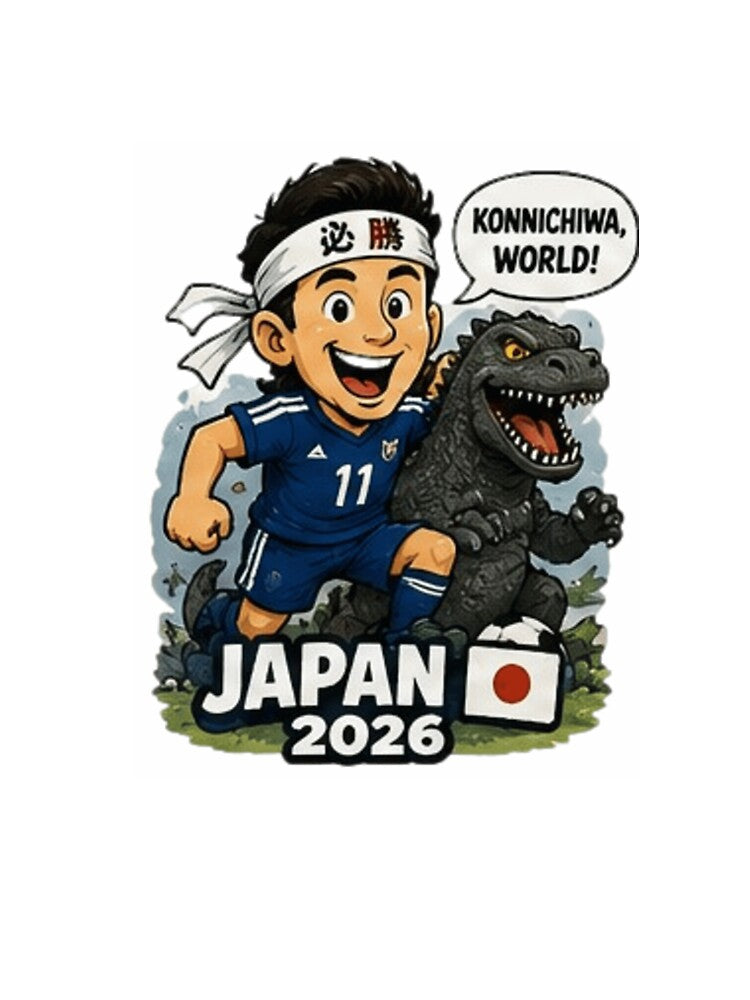 Japan 2026 Soccer Fan Sticker by Pixanova