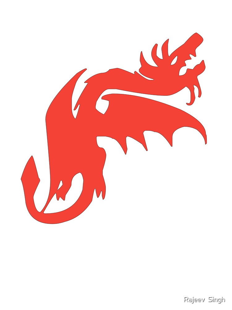 Dragon Initial Monogram F by Rajeev  Singh
