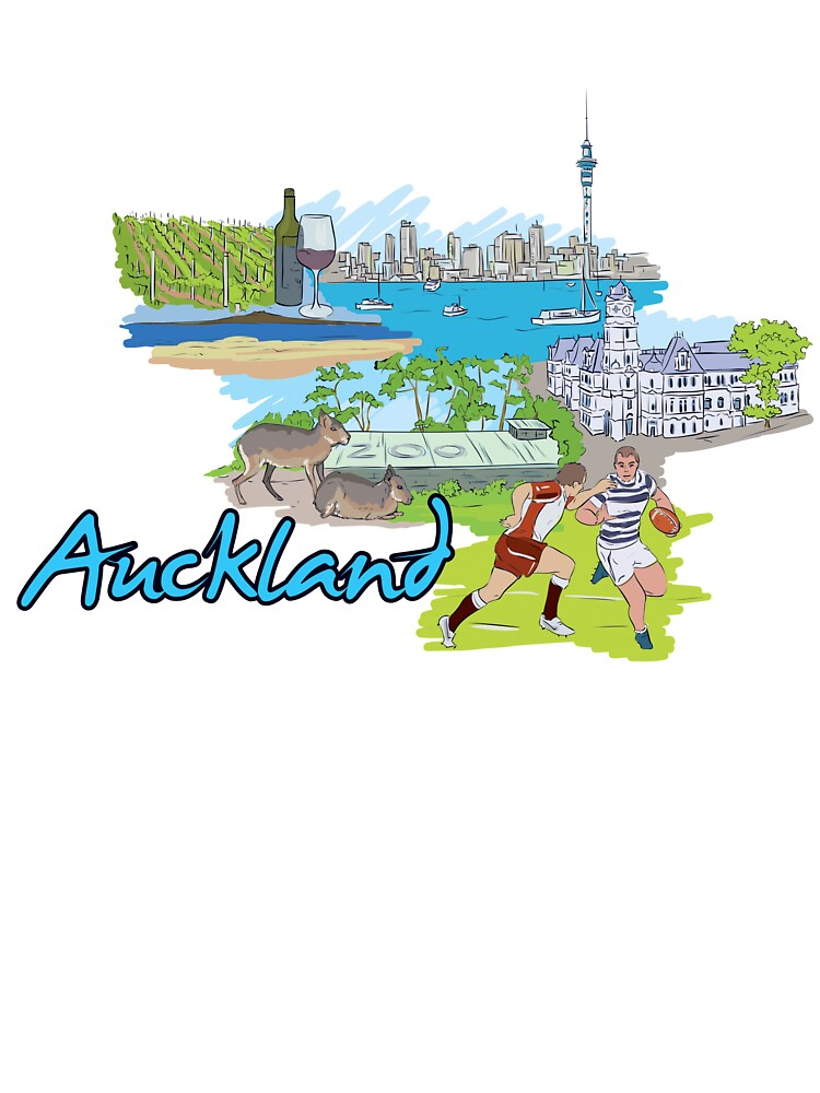 Auckland New Zealand - Beautiful Places Around The World by Ding-One