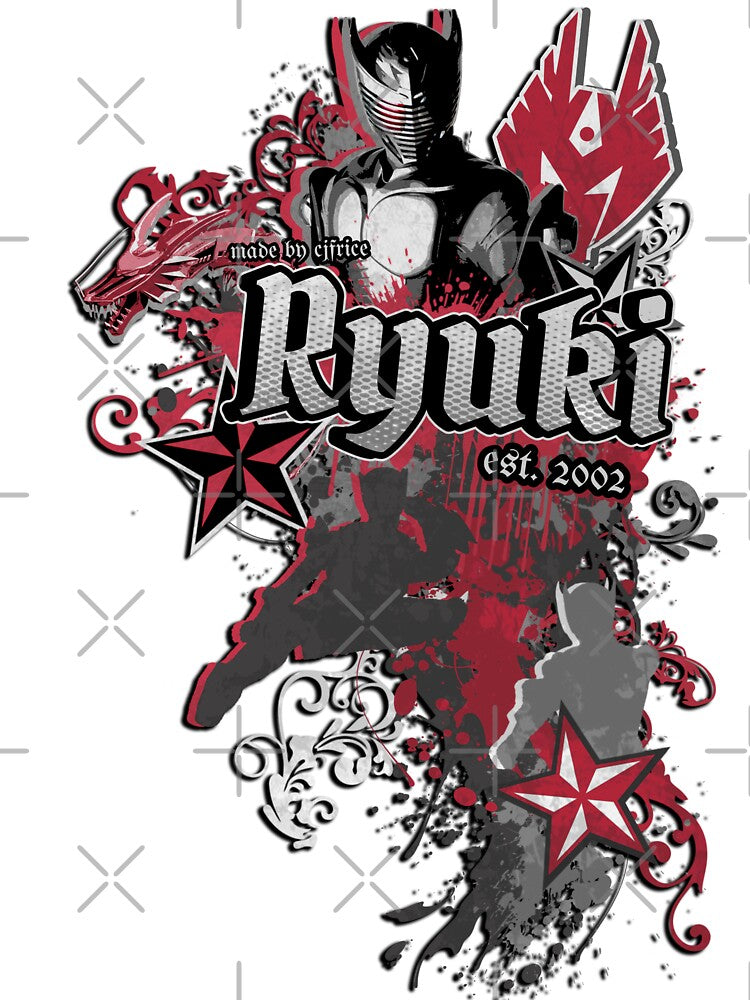 Kamen Rider Ryuki "Street Style" Design by CJFrice Graphics