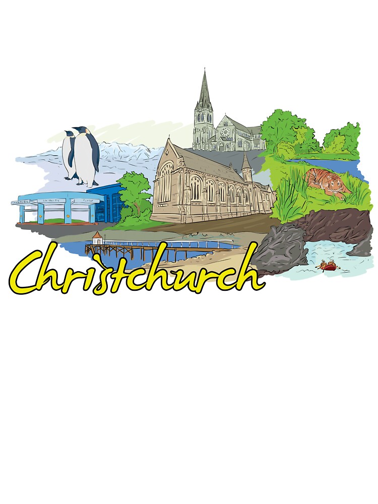 Christchurch New Zealand - Beautiful Places Around The World by Ding-One