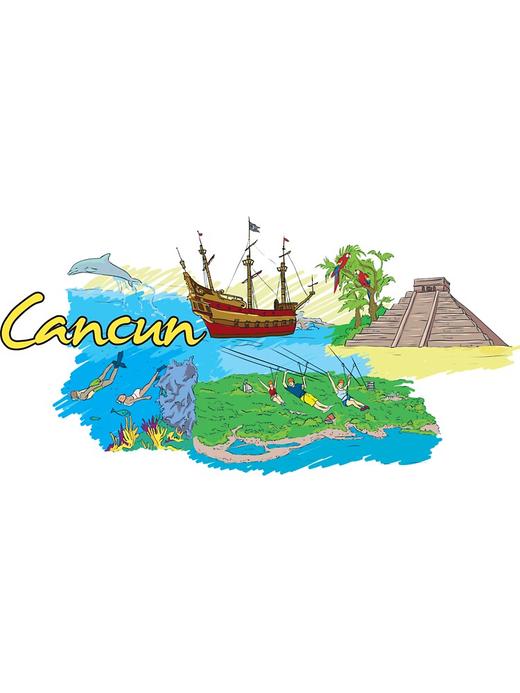 Cancun Mexico - Beautiful Places Around The World by Ding-One