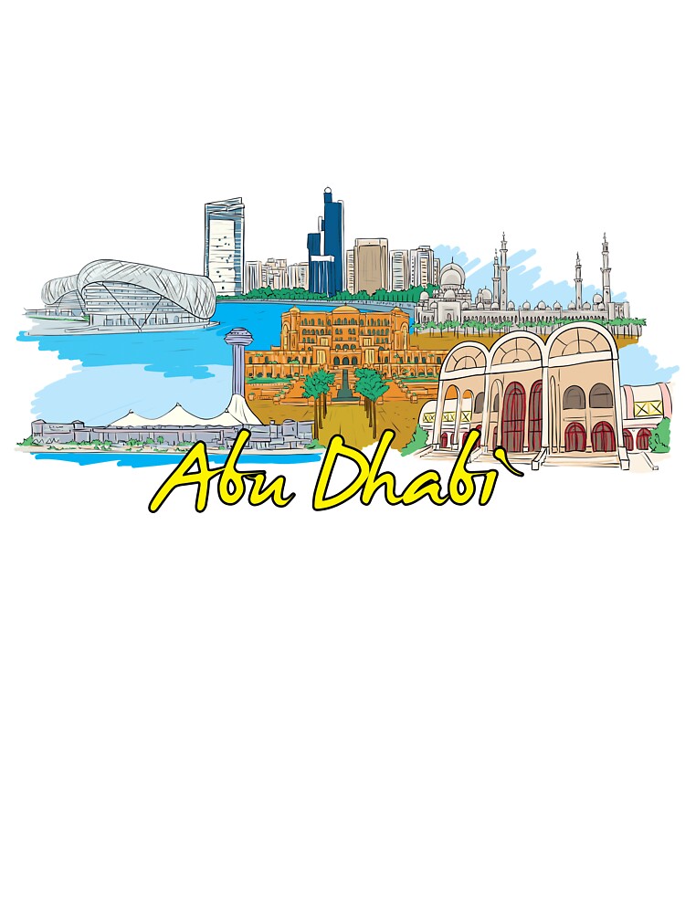 Abu Dhabi UAE - Beautiful Places Around The World by Ding-One