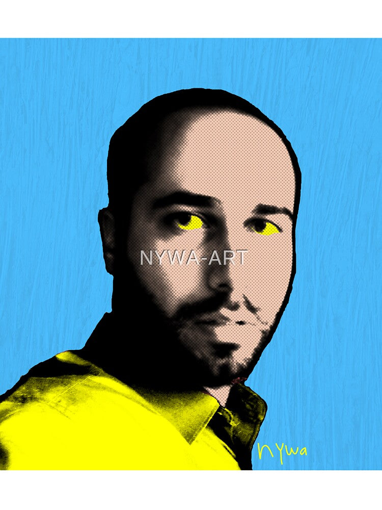SEXY FUNNY BOY - Pop art colors - boy by NYWA-ART