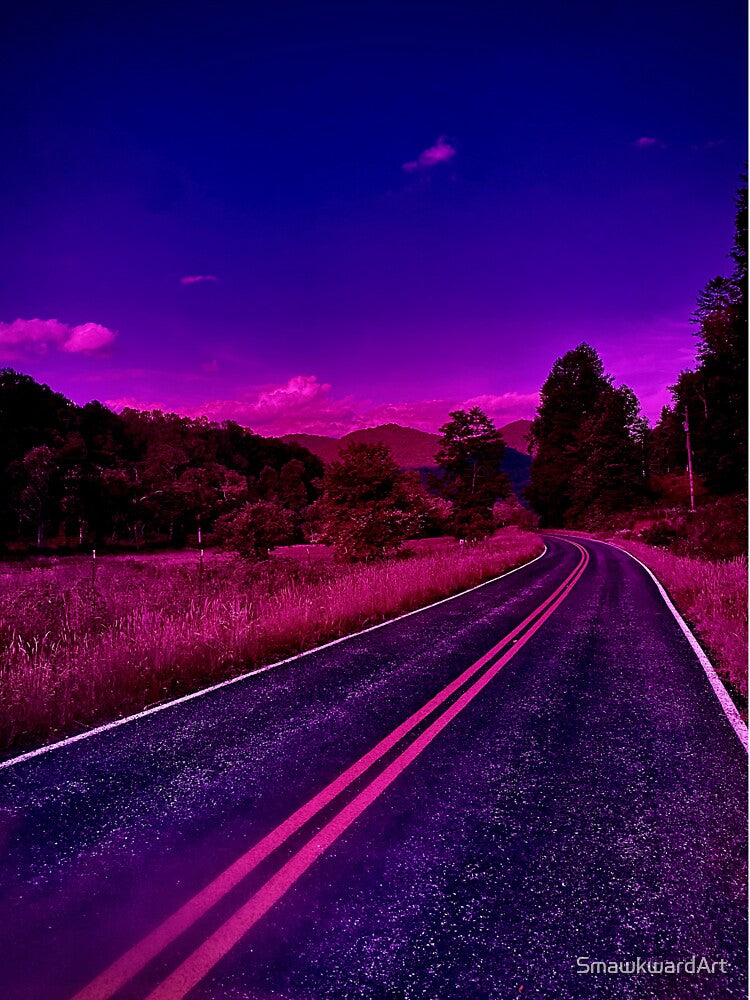 Cotton Candy Mountains by SmawkwardArt