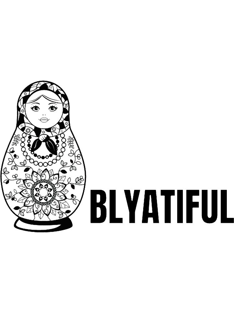 Blyatiful Oversized by Mattilyndils