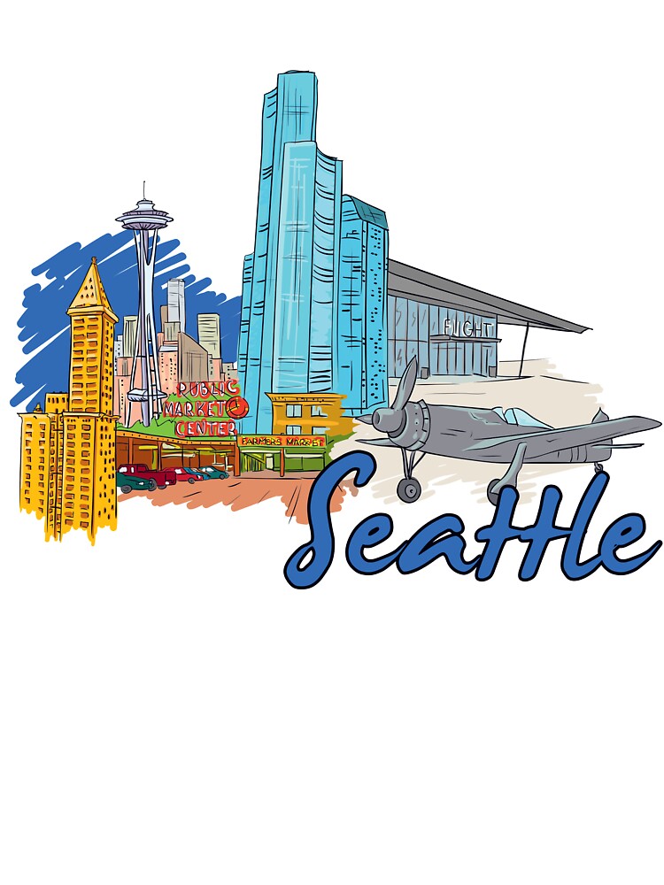 Seattle Washington - Beautiful Places Around The World by Ding-One