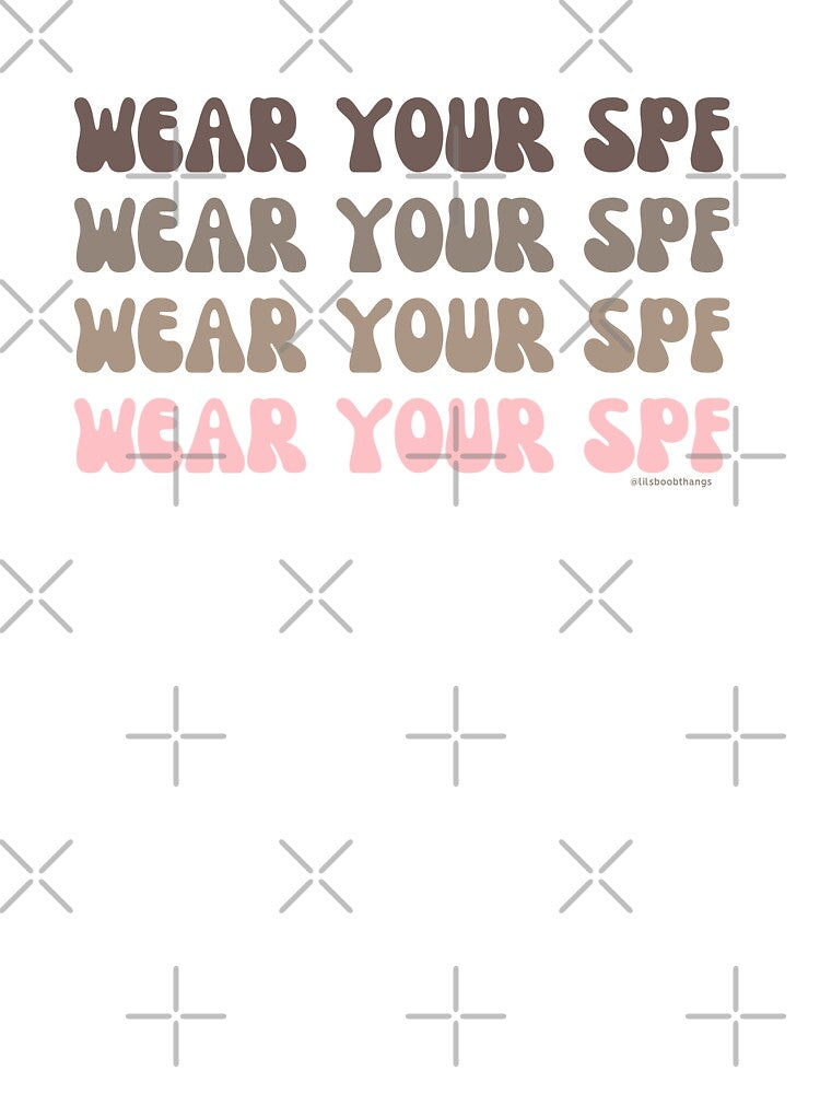 Wear your SPF, wear your sunscreen, spf daily, v1 | lilsboobthangs by lilsboobthangs