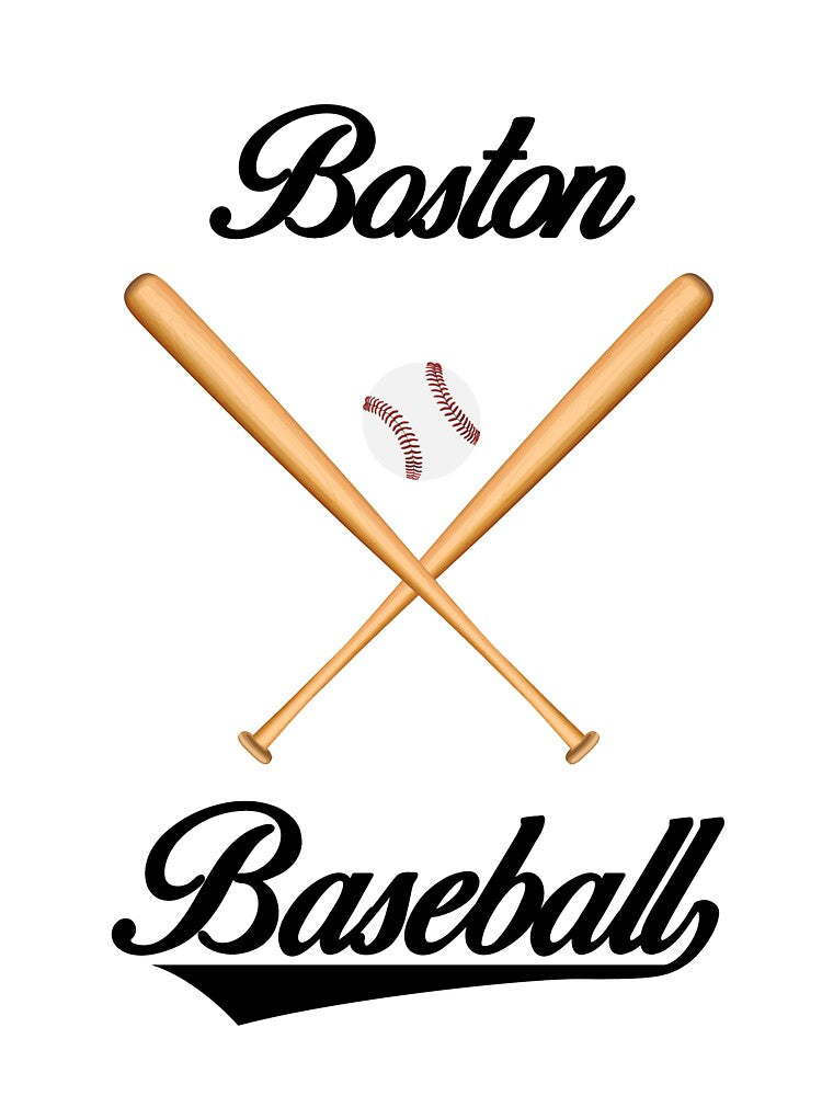 Boston Baseball T-Shirt for Men and Women by AllStarMerch