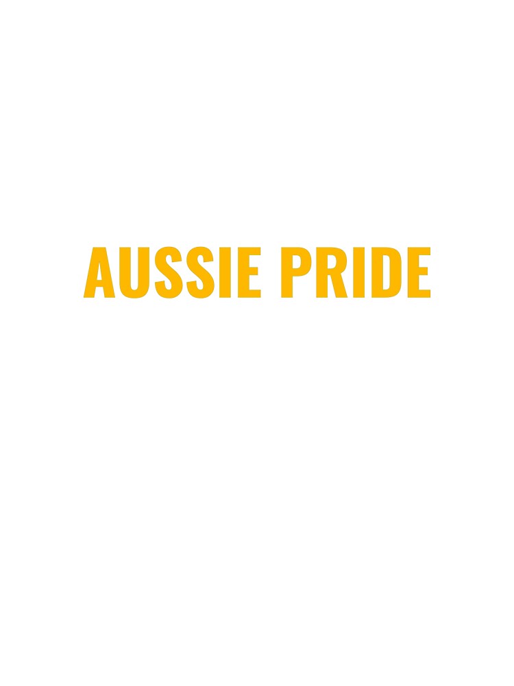 Aussie Pride Shirt – Australia Fan Tee | Uncle Jichuan by Uncle-Jichuan