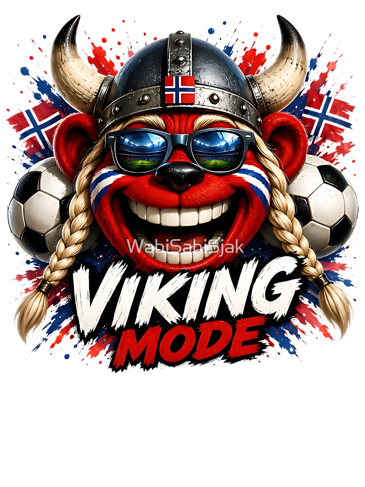 Norway World Cup 2026 – Viking Football Fan by WabiSabiSjak