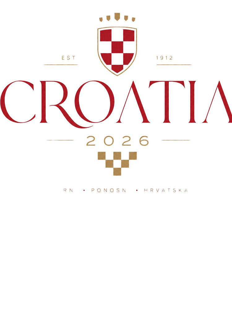 Croatia 2026 Football World Cup Glory | Vatreni Fan Supporter Shirt by rushaib