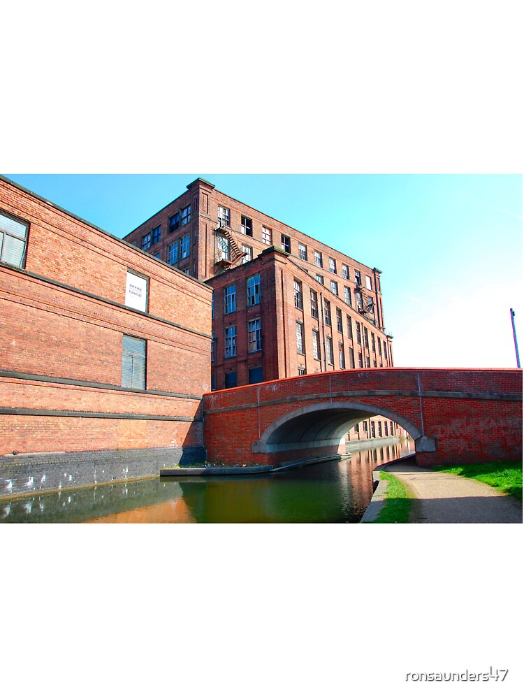 OLD COTTON MILL ON THE CANAL. by ronsaunders47
