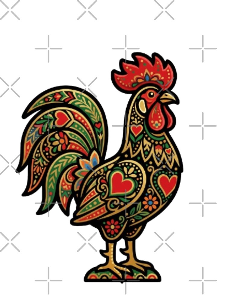 Portugal Soccer Rooster - Portuguese Football Fan 2026 Barcelos by NewDesignFR