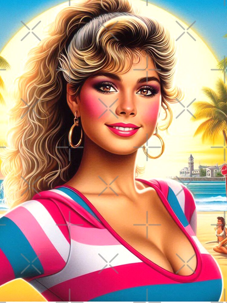 Cute 80s Girl by PulpVintage