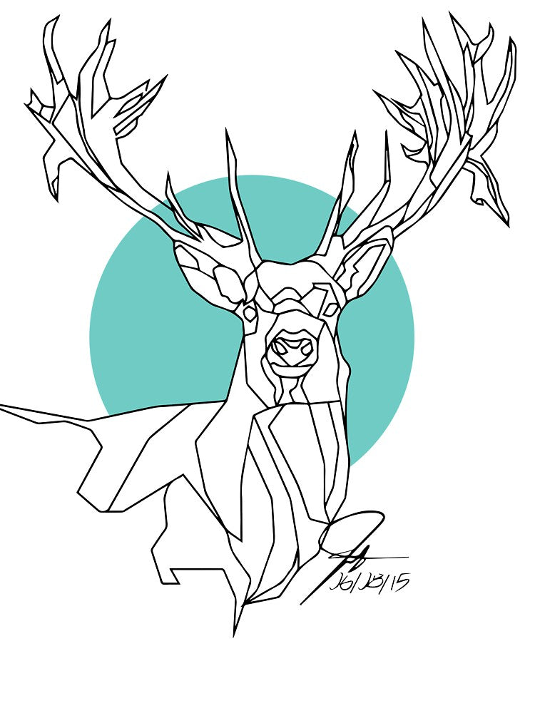 geo deer by gerarddesigns