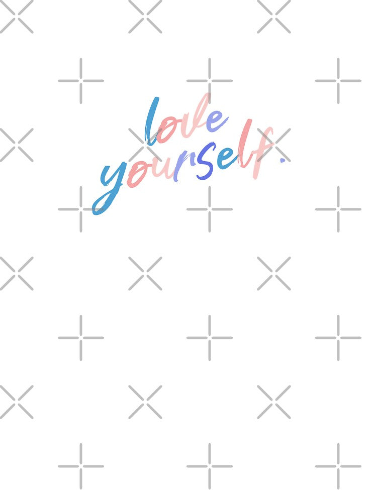 Love Yourself | Simple Colorful Quote by InnaPo ⭐⭐⭐⭐⭐