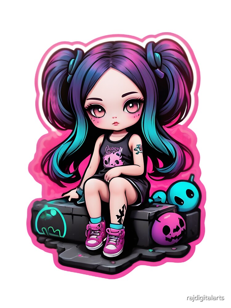 gothic girl by rajdigitalarts